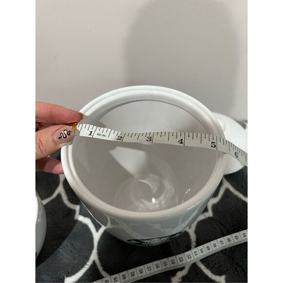 Starbucks set of 2: Coffee Logo Jar White Mermaid Container and cup - Picture 4 of 12